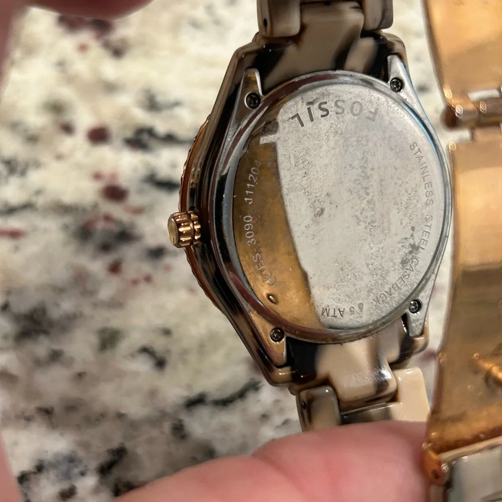 Fossil elegant watch